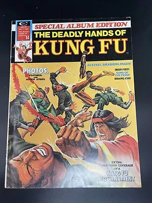 DEADLY HANDS Of KUNG FU Annual 1 NEAL ADAMS Art 1974 Shang-Chi Iron Fist 🤜🏻 💥 • $13.99