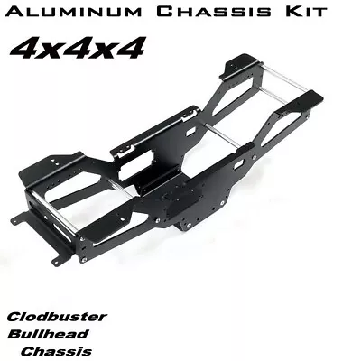 New Aluminum Chassis Kit For Tamiya 4X4x4 Clod Buster/bull Head • $165.88