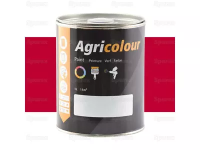 Massey Ferguson Tractor Super Red Paint - 1 Litre Tin By Agricolour • $34.58