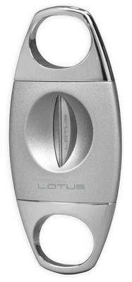 $35.99 • Buy Lotus Jaws Serrated V-Cut Cigar Cutter Anodized & Polished Chrome - CUTV102