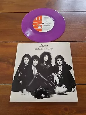 Queen Bohemian Rhapsody Purple Vinyl 1995 Single Fan Club Record Number 518  • £310