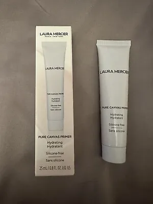 Laura Mercier Pure Canvas Hydrating Travel Size Primer 25ml Silicone Free BNIB.. • £10.97