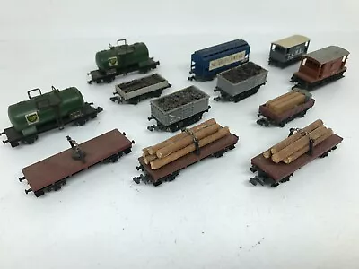 LIMA PECO N GAUGE JOB LOT Of VARIOUS WAGONS X 12 • £39.99