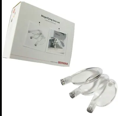 BERNINA Magnifying Glass Lens 3Pc Set (1.25x/1.5x And 2x) For New Models • $92.49