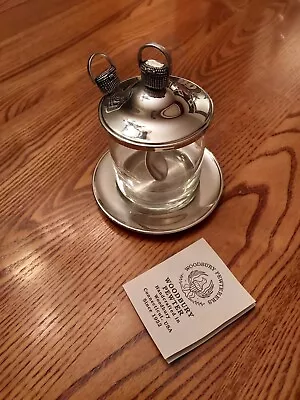 $25 • Buy Woodbury Pewter Sugar Bowl And Spoon, Booklet Included