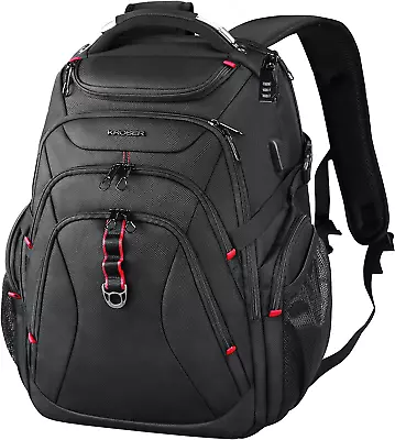 KROSER Travel Laptop Backpack 17.3 Inch XL Computer Backpack With USB Charging P • $73.99