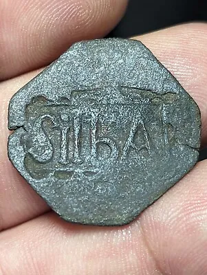 Mexico Colonial Token SILVA (SILBA) (Guanajuato) Copper Dug • $120