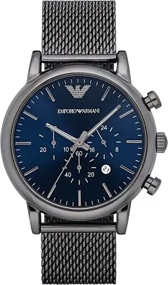 NEW Genuine EMPORIO ARMANI Sport Chronograph 46mm Large Men's Watch AR1979 • $239