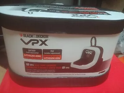 NEW Black & Decker VPX 0320 Genuine 7.4 V Single Battery Charger • $35
