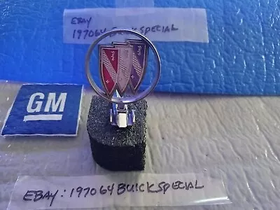 1965 GS Buick Skylark Hood Ornament Gran Sport 65 GS Emblem Trishield. GM OEM • $349