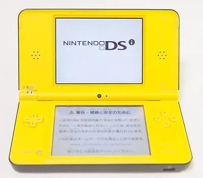 Nintendo DSi LL XL Console Yellow Color Japanese Version TESTED - PRE OWNED - • $171.12