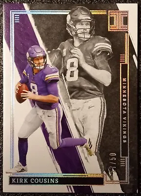 2022 Impeccable Football Kirk Cousins Minnesota Vikings Silver /50 SP NM-MT • $17.99