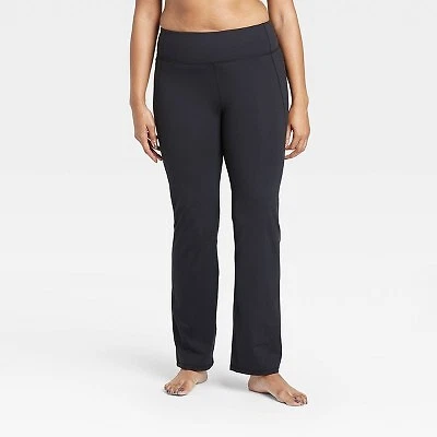 $13.99 • Buy Women's Contour Power Waist Mid-Rise Straight Leg Pants 31.5  - All In Motion