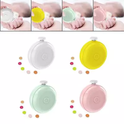 Baby Electric Nail File With Replaceable Grinding Heads For Infant Newborn • £8.46