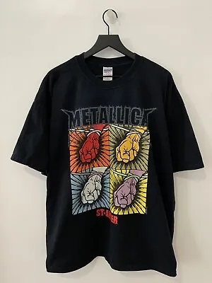 Vintage Metallica 2005 St. Anger Tour T-Shirt Size XXL (29.5” X 26”) Gildan Tag • $90