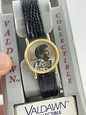 Vintage Valdawn Elvis Presley Watch Official Collection Guitar Moves • $115