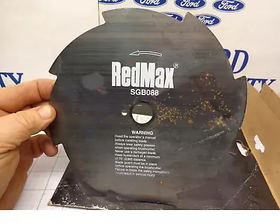 OEM RedMax SGB088 Brush Cutter Blade 8  1  Or 3/4  Arbor 8T OEM NOS Red Max • $22.95