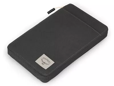 Osprey Arcane Zip Wallet-Passport Travel Holder-Stone Wash Black-NWT • $31.77