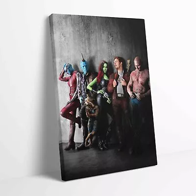 Guardians Of The Galaxy Movie Stretched Canvas Or Unframed Poster More Sizes • £12.99