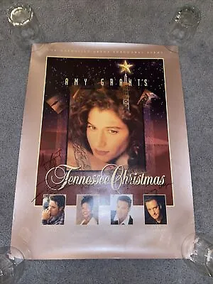 Amy Grant Tennessee Christmas Poster Autograph Signed Michael W Smith Vince Gill • $399.99