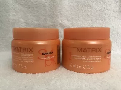 Matrix Sleek Look Smoothing Masque 5.1 Oz / 150 Ml (Pack Of 2) • $17.37