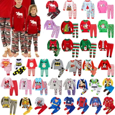 £5.58 • Buy Kids Baby Girls Pj's Minnie Mouse Sleepwear Outfits Pyjamas Pjs Xmas Age1-7 Year