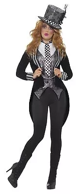 Smiffys Deluxe Dark Miss Hatter Costume Black (Size XS) • $38.18