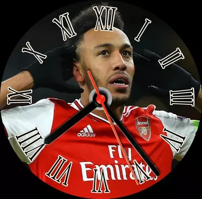 £8.99 • Buy CD Wall Clock Premier League Liverpool Man Utd Arsenal Pierre-Emerick Aubameyang