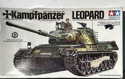 Kampfpanzer Leopard -  1/35 Tamiya/MRC Unassembled AFV Kit#MM-164A- For Parts • $9.95