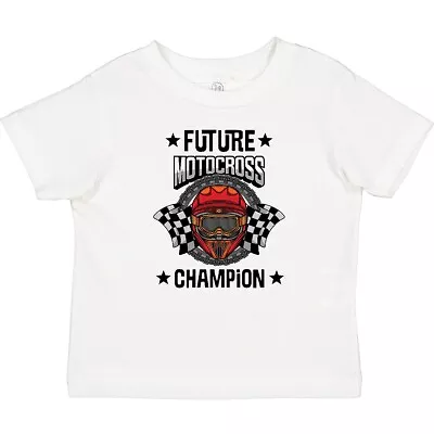 Inktastic Future Motocross Champion BMX Baby T-Shirt Biking Race Rally Flags Hws • $14.99