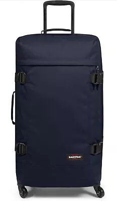 Eastpak Trans4 L Large Suitcase 75 Cm 80 L Ultra Marine Blue BNWT RRP £195 • £119