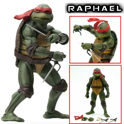 Ninja Turtles  Teenage Mutant 1990 Movie 7  Action Figure Movable Toys • $23.11