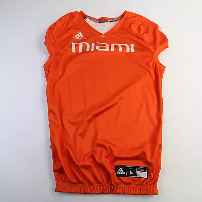 Miami Hurricanes Adidas Practice Jersey - Football Men's Orange New • $16.24