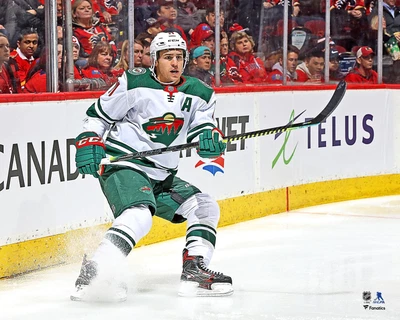 $24.99 • Buy Zach Parise Minnesota Wild Unsigned White Jersey Skating 16  X 20  Photo