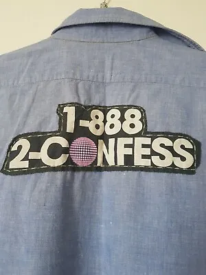£50 • Buy Madonna Confessions Tour 2006 Denim T Shirt  Long SleevedRare Tour Promo Shirt  