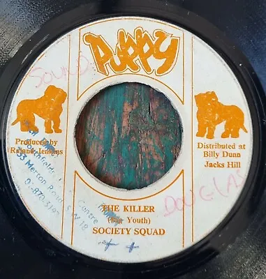 £15 • Buy The Killer Squad Big Youth 79 Very Good Society SqCondition 1972 Puppy Label 7in