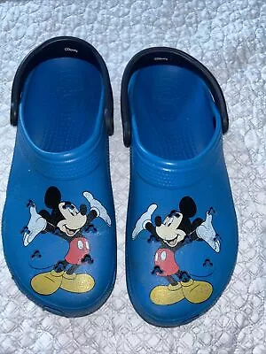 CROCS MICKEY MOUSE SHOES SIZE 11 Men • $7.71