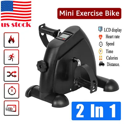 Portable Mini Cycle Bike Foot Pedal Exercise Machine Arm Leg Recovery Peddle NEW • $38.49