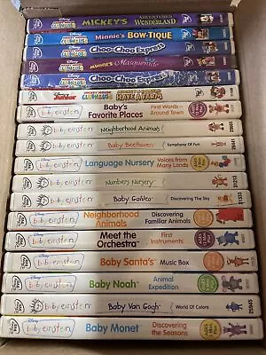 18 Mixed DVD Lot Baby Einstein And Mickey Mouse Club House See Pics For Titles • $16