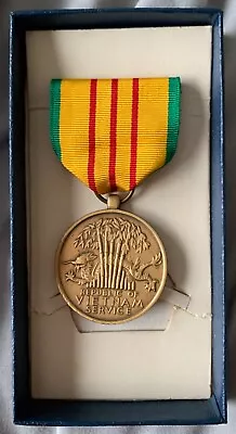 U. S. Vietnam Service Medal Original Box Medal Only 1967 • $5