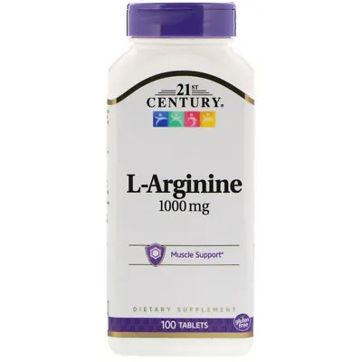 £18.75 • Buy Maximum Strength L-Arginine 1000mg 100 Tablets | Nitric Oxide Muscle Pump