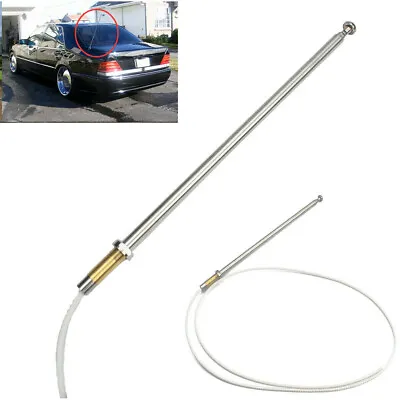 Power Antenna Aerial AM FM Radio For 92-02 Mercedes BZ W140 W124 W202 W210 R129 • $13.81