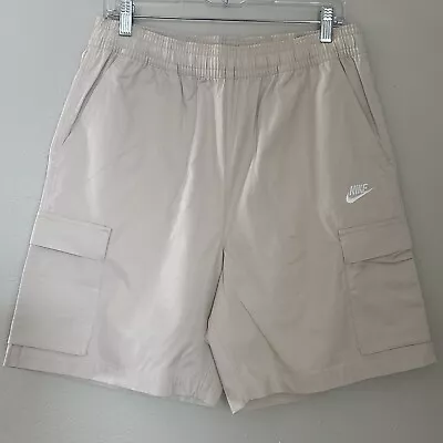 Nike Club Woven Cargo Shorts FB1246-104 Light Orewood Brown Men’s Size Medium • $68.70