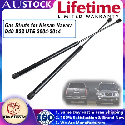 2x 150N Hard Top Lid Tonneau Cover Gas Struts For Nissan Navara D40 D22 UTE AU • $24.89