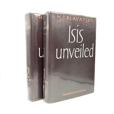 BLAVATSKY H.P.  Isis Unveiled  [Theosophical University Press 1960] Theosophy • $275