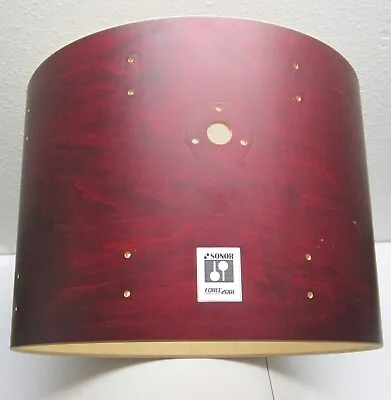 Sonor Force 2001 Series 22  X 16  Bass Drum Shell Cherry Red (Wax/Satin) • $19.99