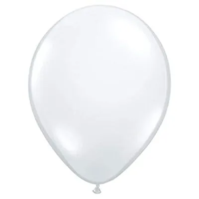 Qualatex 18  Diamond Clear Stuffing Latex Balloons 25 Count • $16.99