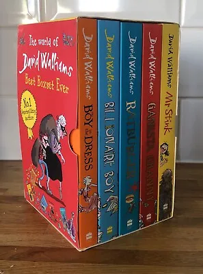 David Walliams Series 1 - Best Box Set Ever 5 Books Collect... By David Walliams • £14.85