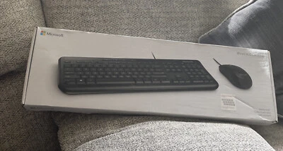 £17.49 • Buy Microsoft Wired Desktop 600 Keyboard And Mouse Set, UK Layout - Black