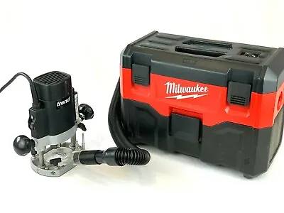 Milwaukee M18 VC2-0 Vacuum Hose Adaptor/Adapter To TREND T5 T5EB 1/4 Router • £12.99